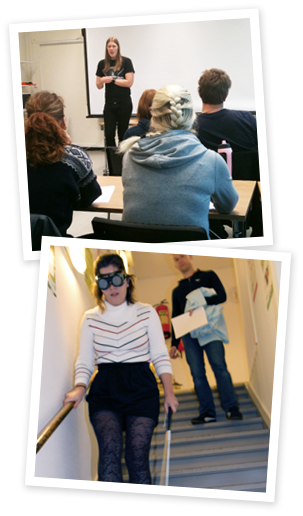 Bild från workshops och prova-på-träffar